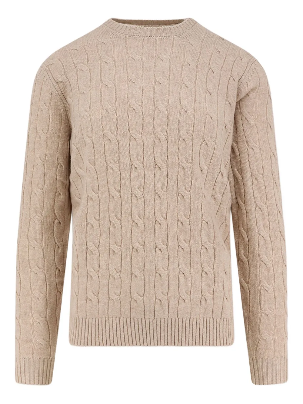 

Свитер из шерсти с косами Mc2 Saint Barth, нейтральный