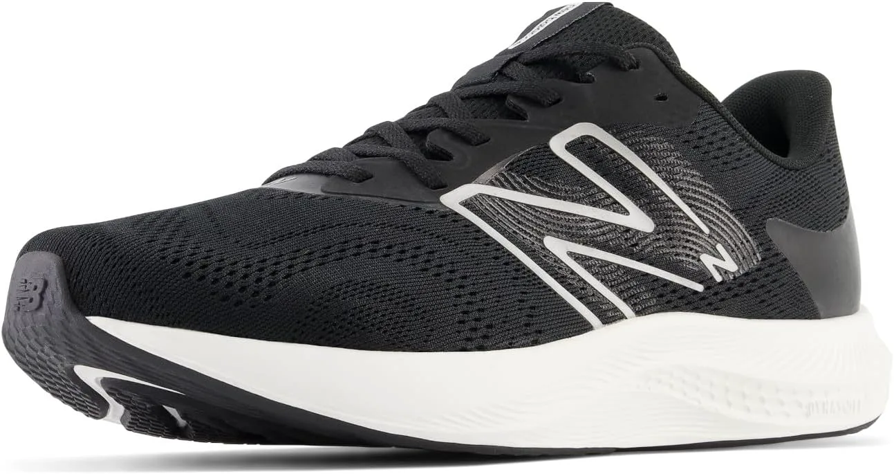 Мужские кроссовки для бега New Balance Dynasoft Pro Run V2, черный/белый/светло-серебристый — фото 2