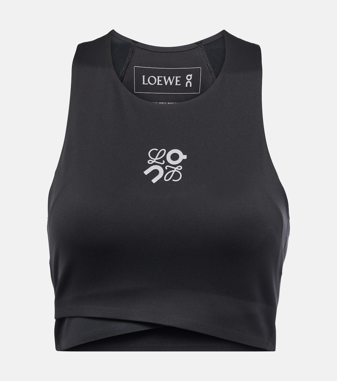 

x On Performance логотип укороченный топ Loewe, черный