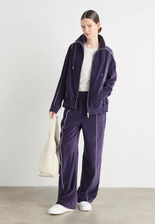 Спортивные штаны Lacoste Dark Blue, свободная посадка, темно-синий — фото 2