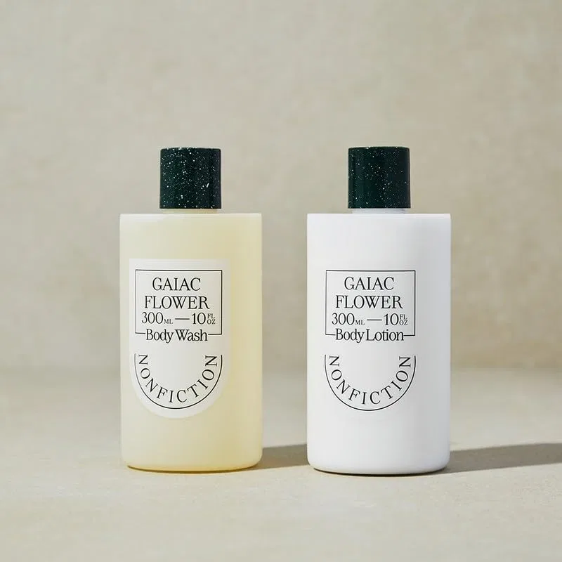 Набор для тела Gaiac Flower Body Wash & Body Lotion Non-Fiction, 2х300 мл — фото 3