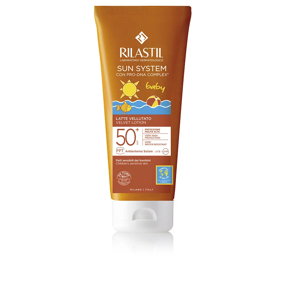 

Солнцезащитный крем Sun System Spf50+ Baby Leche Velluto Rilastil, 200 мл