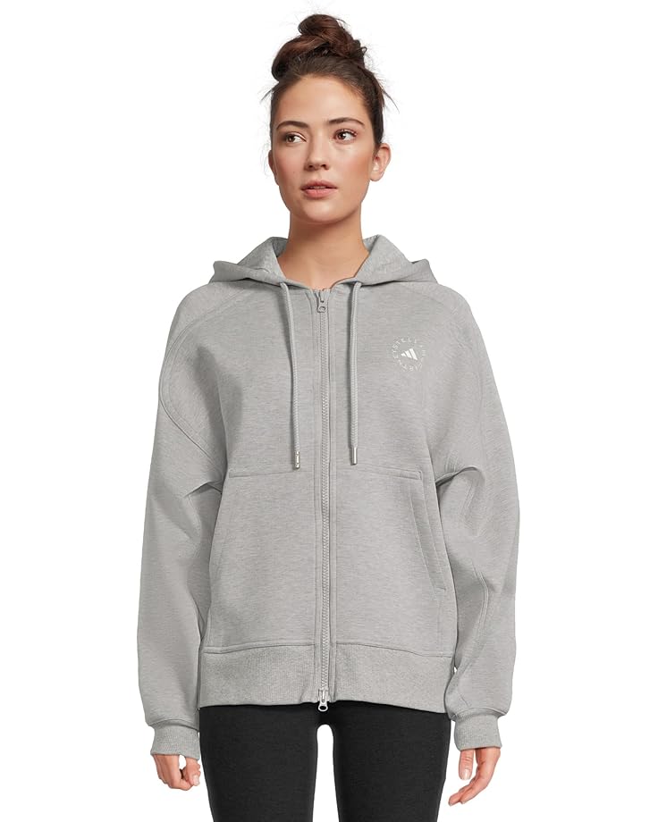 

Худи adidas by Stella McCartney Full Zip Hoodie JI5159, цвет Medium Grey Heather