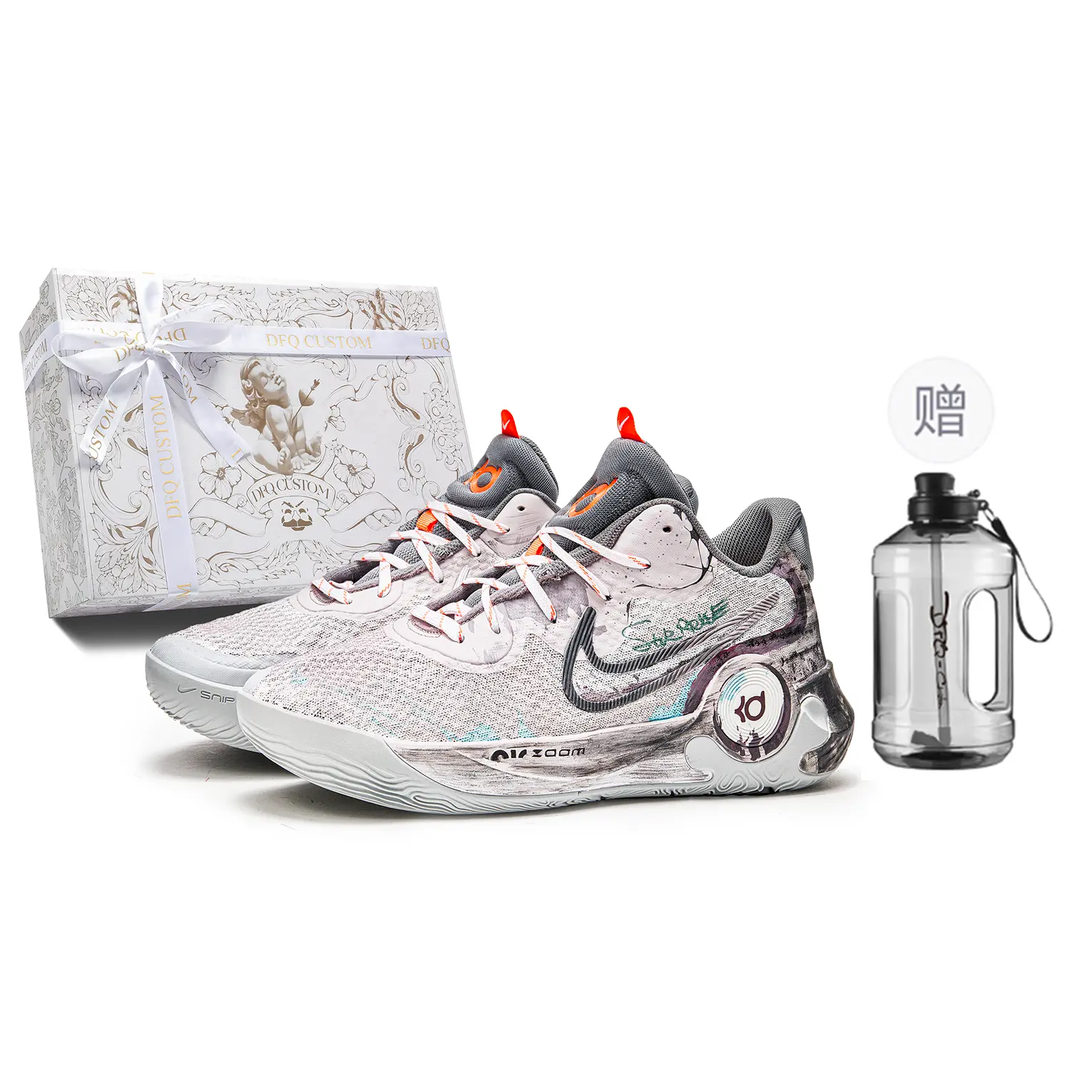 

Баскетбольные кроссовки Trey 5 Basketball Shoes Unisex Mid-Top Pink/Gray Nike