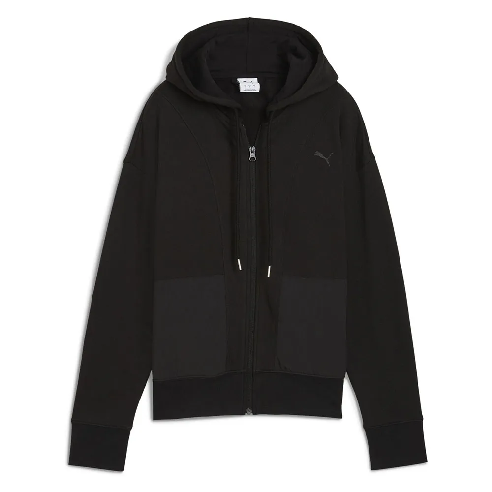 

Толстовка Puma Her Relaxed Fit full zip, черный