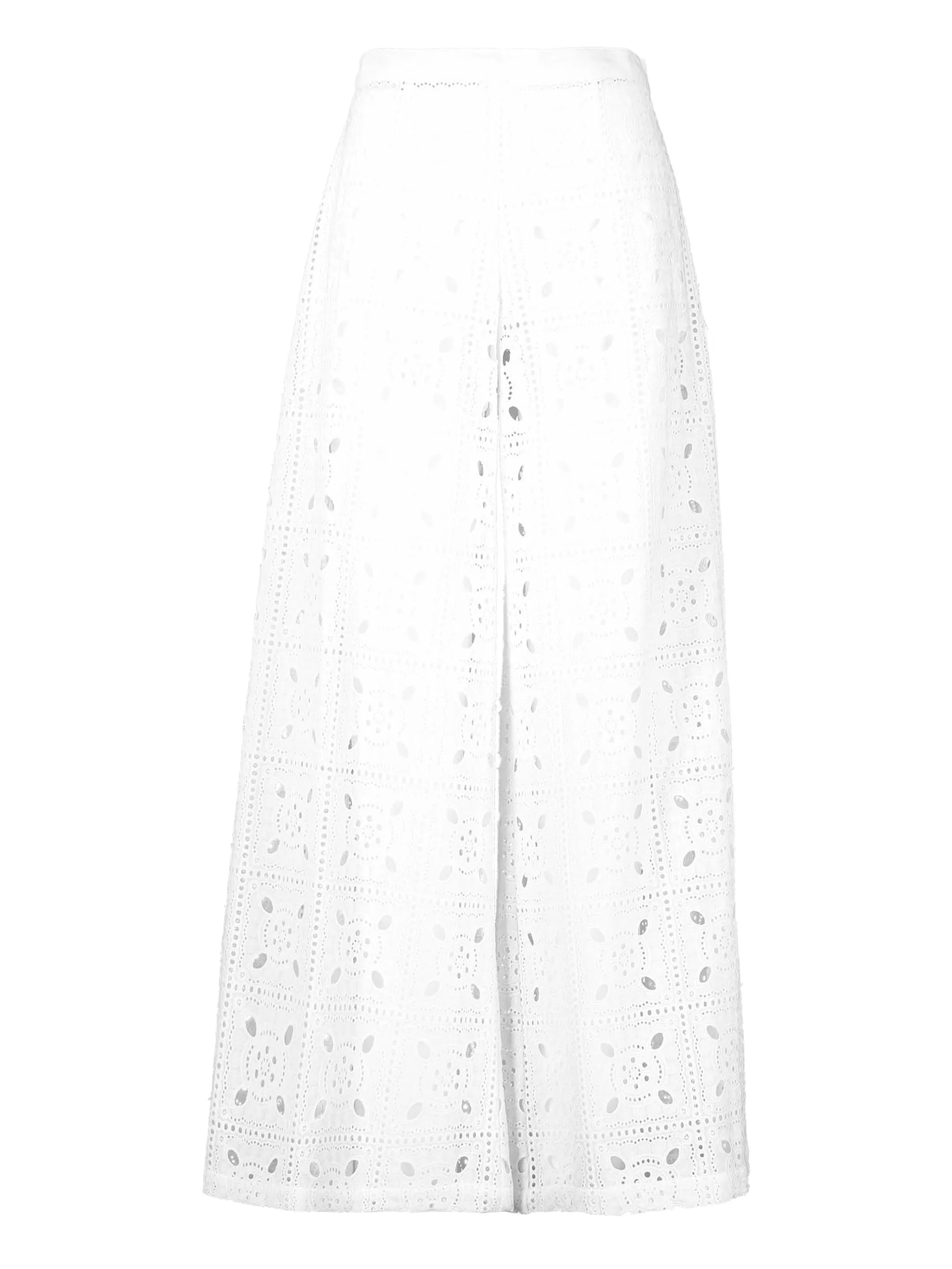 

Брюки Lilly с вышивкой Miguelina, белый