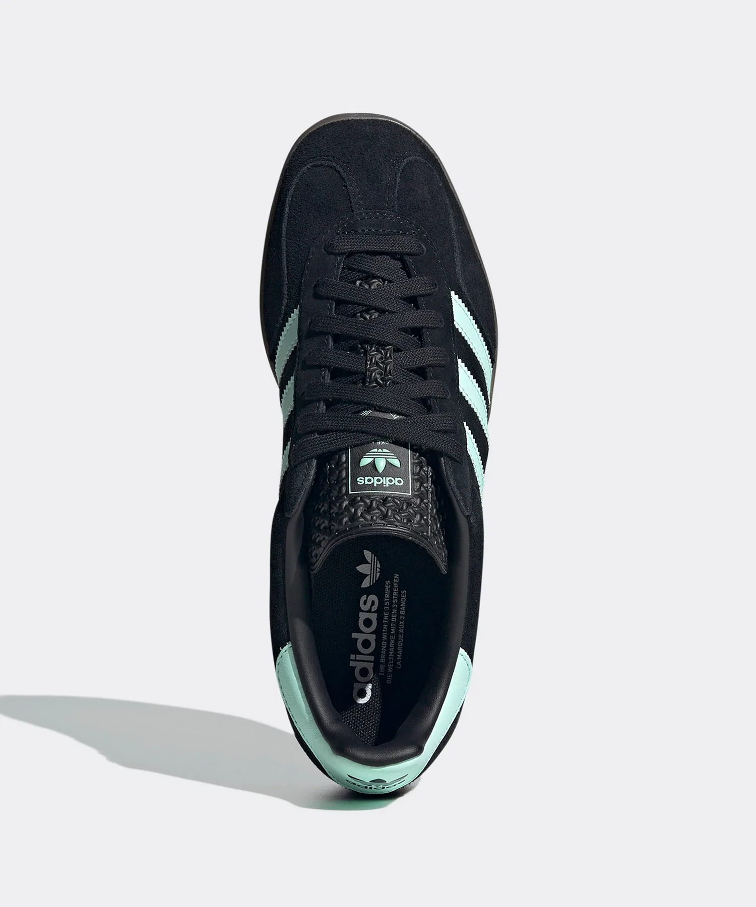 Унисекс кроссовки Gazelle Indoor adidas коричневые — фото 3