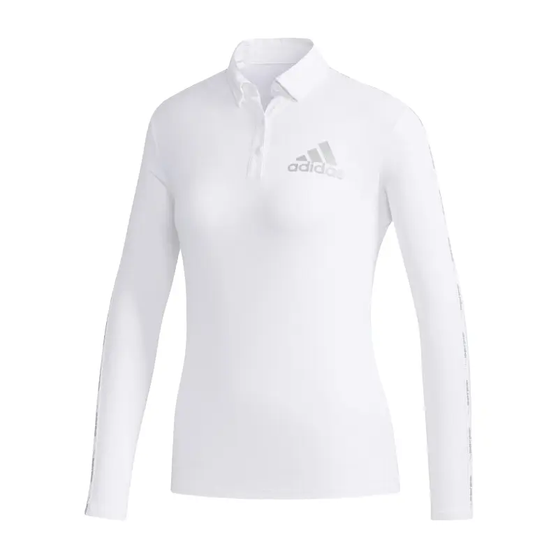 

Футболка поло женская белая Adidas