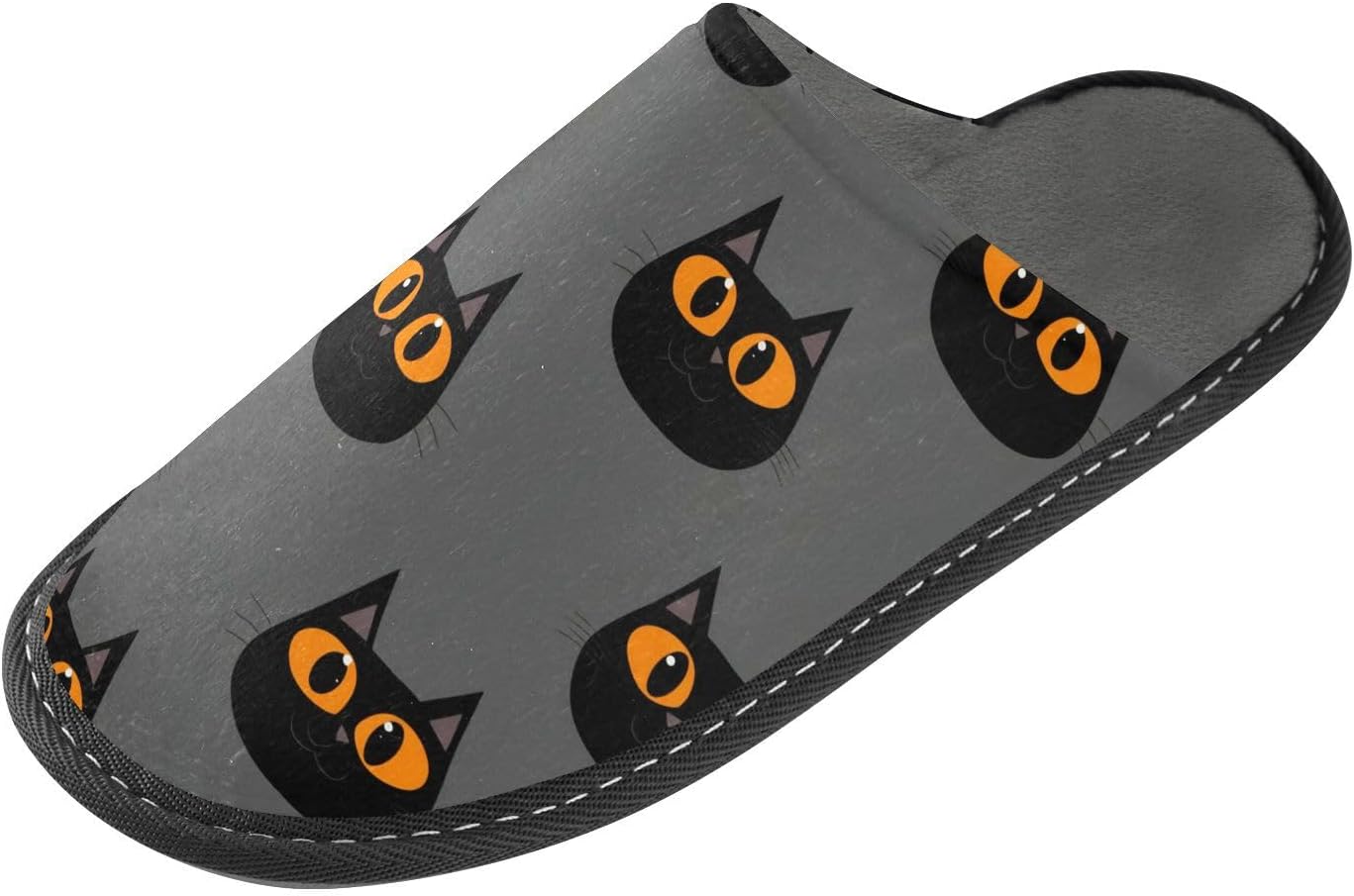 

FRMG Милые тапочки «Домик с Хэллоуином» с котиком, пушистые, подошва из ПВХ, удобные для дома и улицы A2304580, A2304580a