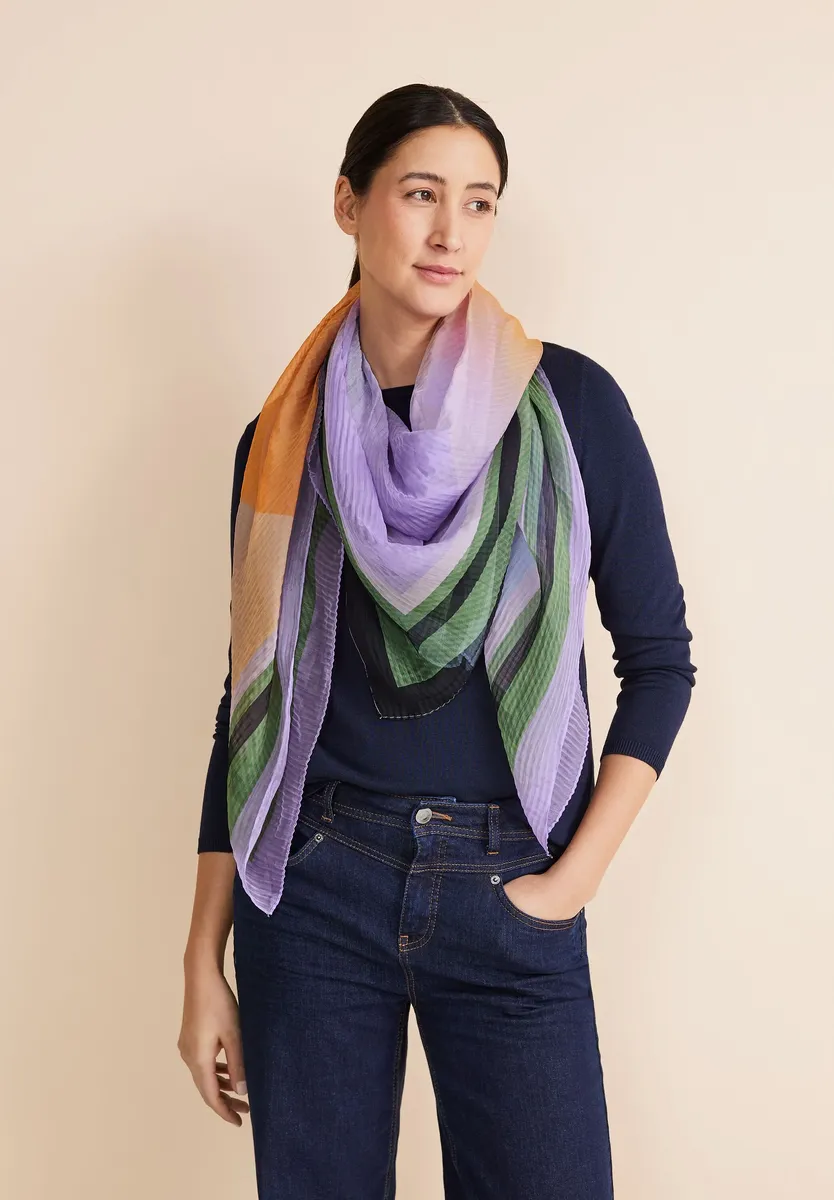 

Шарф STREET ONE с узором, цвет Multicolor