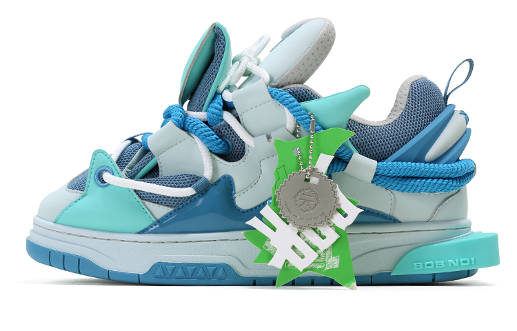 

ADCDAVINCI Кроссовки для скейтбординга Whale Series Da Vinci износостойкие низкие унисекс сине-белые, цвет Blue White