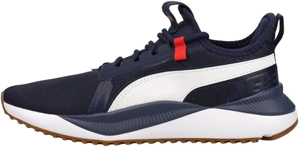 Мужские кроссовки Puma Pacer Future Street Plus, белый/красный — фото 2