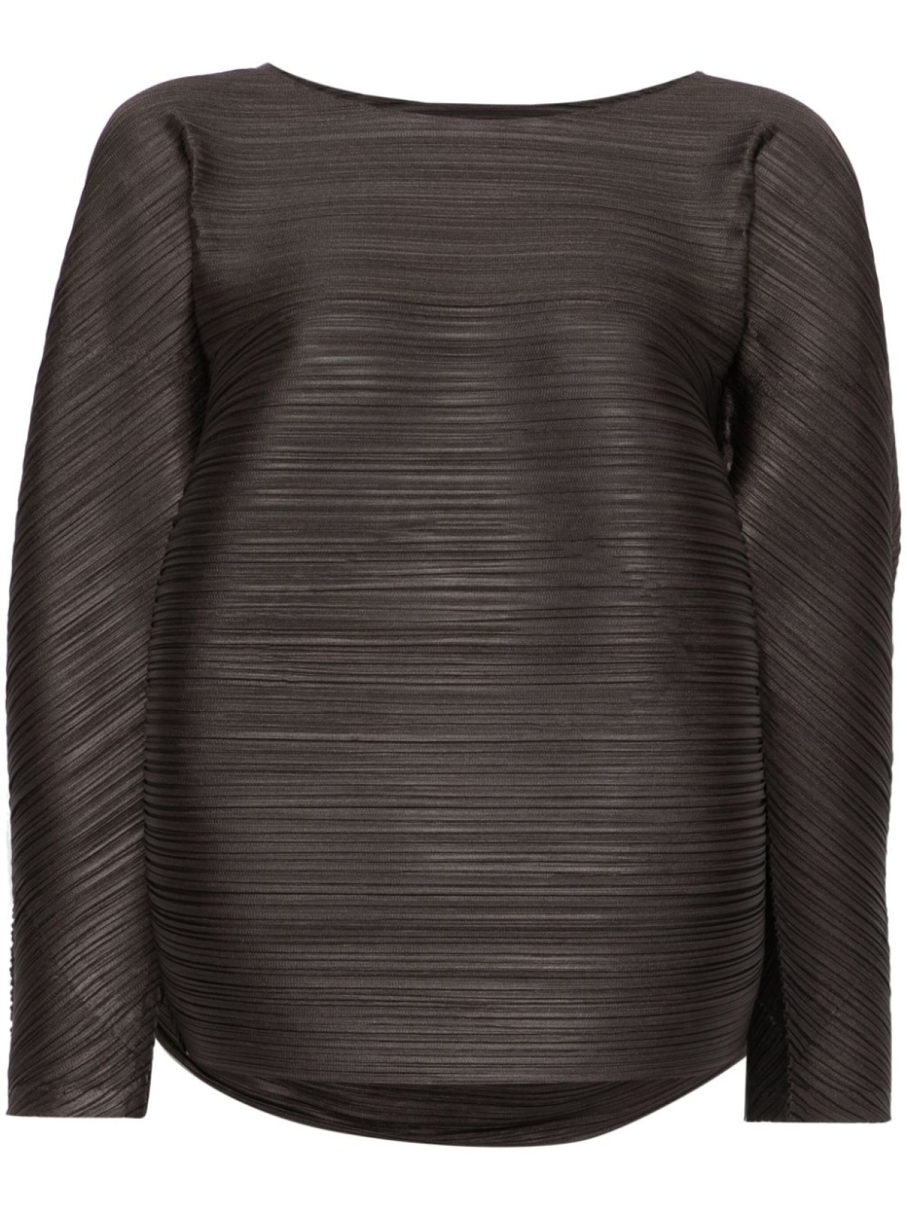 

Pleats Please Issey Miyake блузка UFO, коричневый