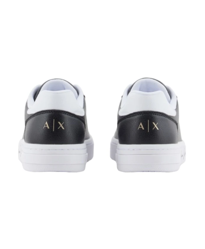 Кроссовки с покрытием, резиновая подошва Armani Exchange, черный — фото 4