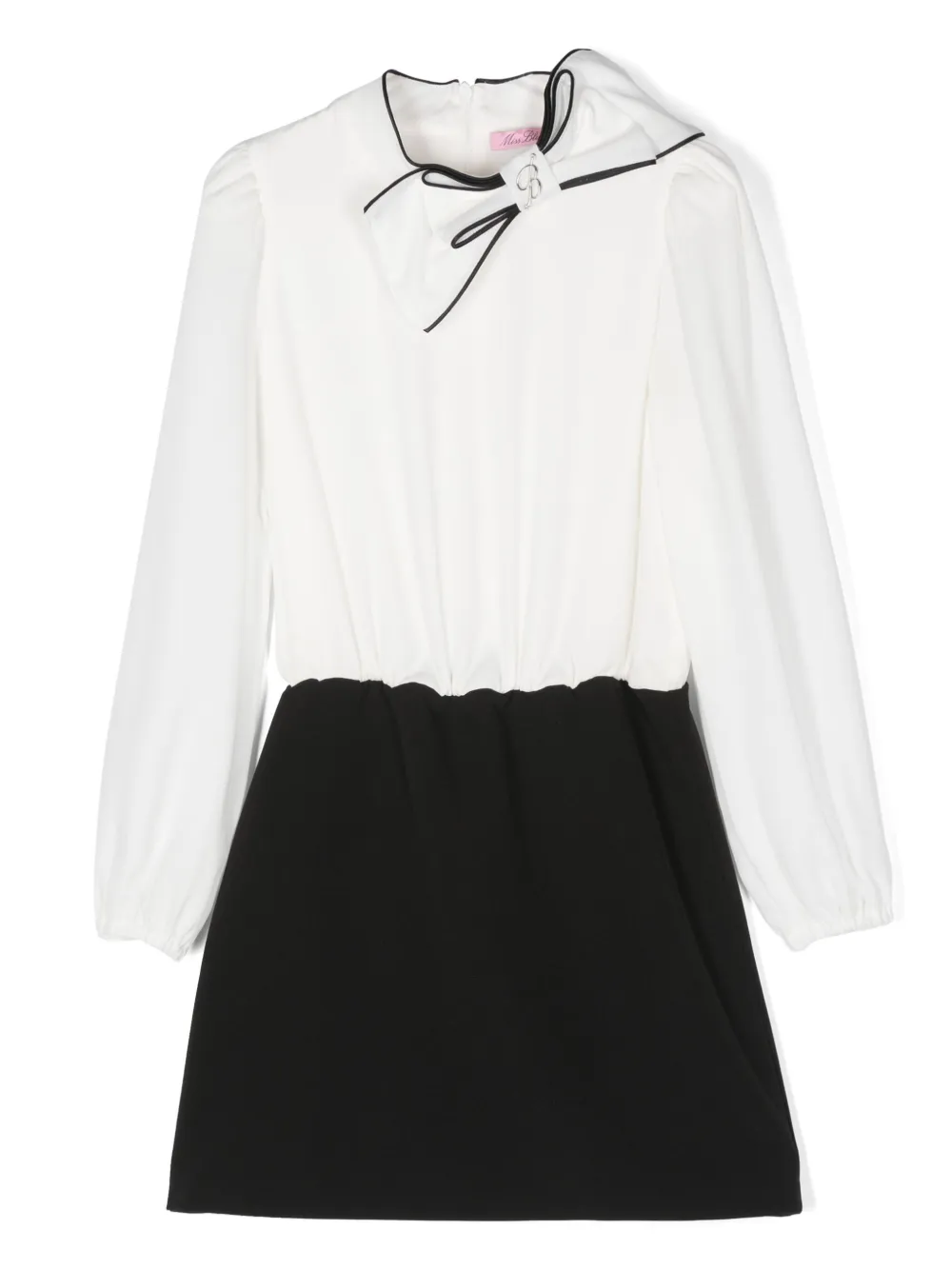 

Платье с логотипом Miss Blumarine, белый