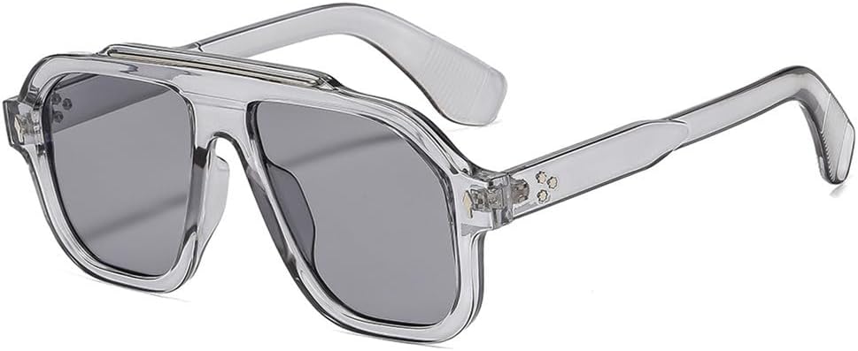 

Женские солнцезащитные очки с леопардовым принтом, мужские очки в панк-стиле с заклепками, защита от ультрафиолета UV400, для занятий спортом на открытом воздухе, бега и езды generic, Light Grey