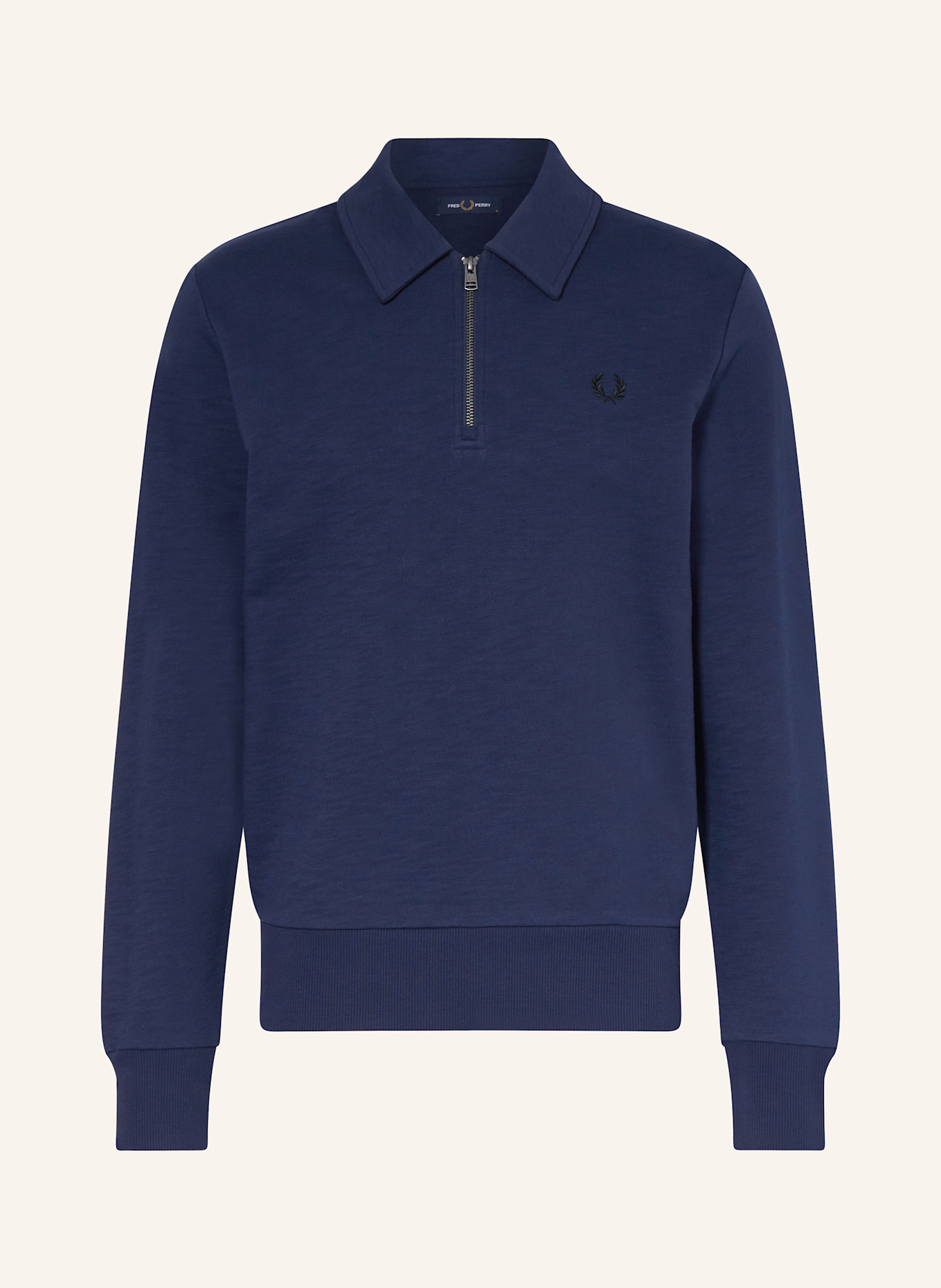 

Футболка-Поло из тренировочного материала Fred Perry, синий