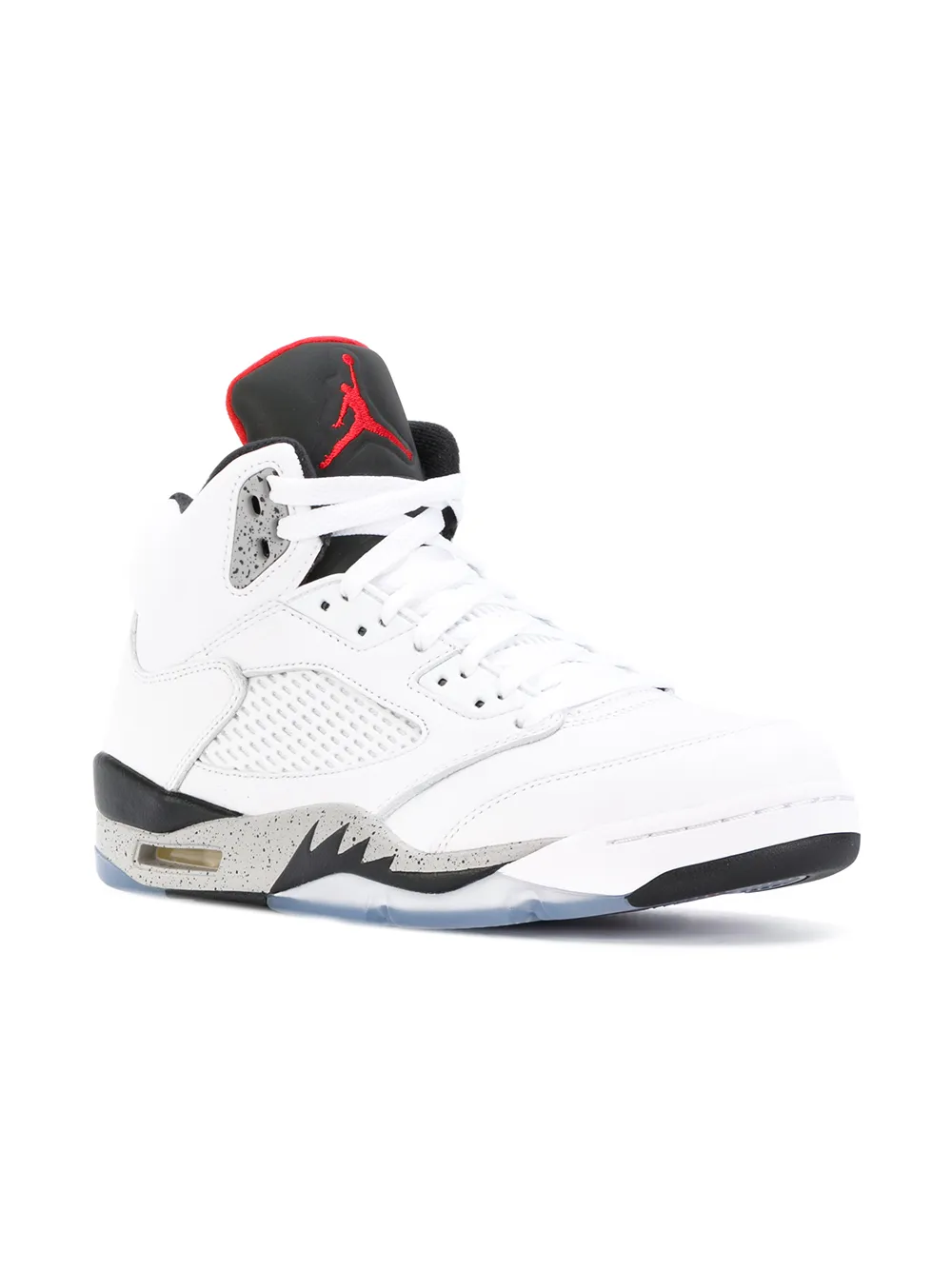 Кроссовки Air  5 Retro Cement Jordan, белый — фото 2