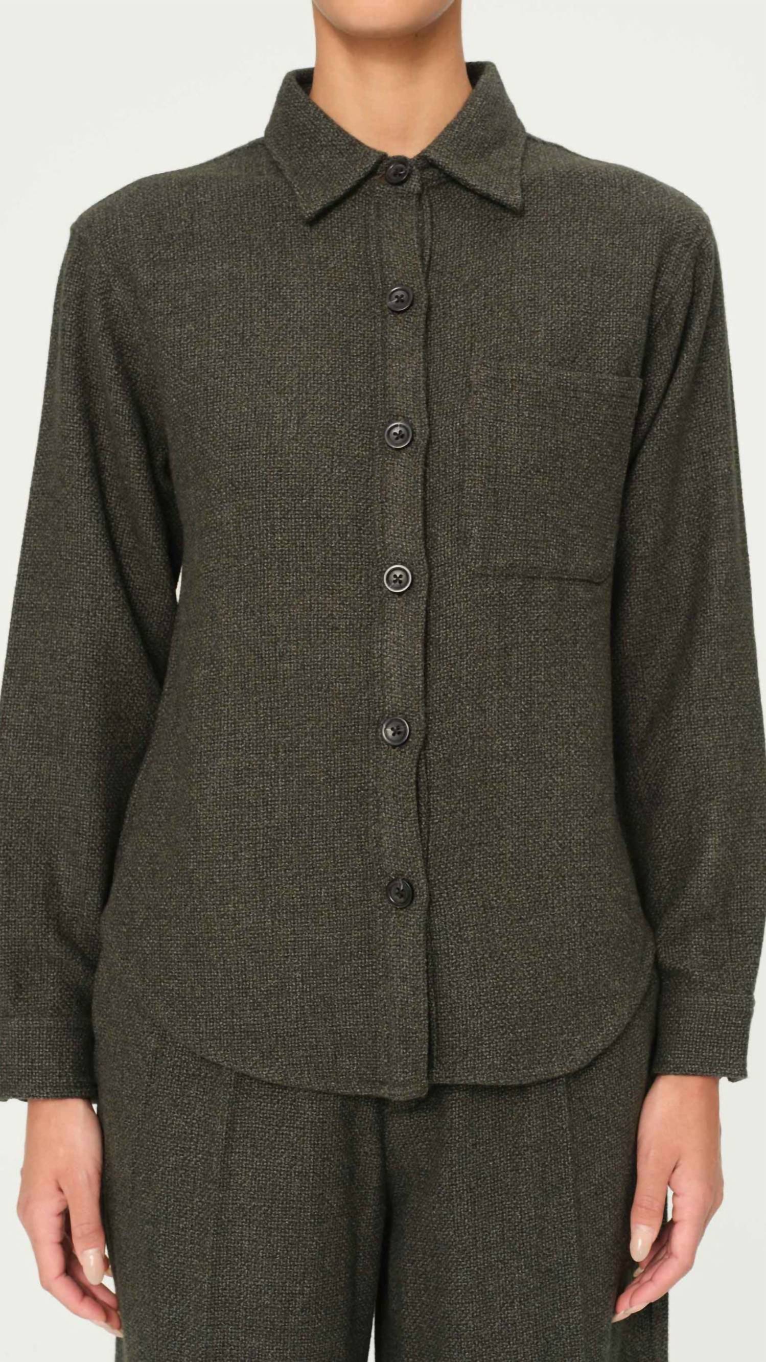 

Джинсовая рубашка Ines в цвете Evergreen DL1961 - Women's