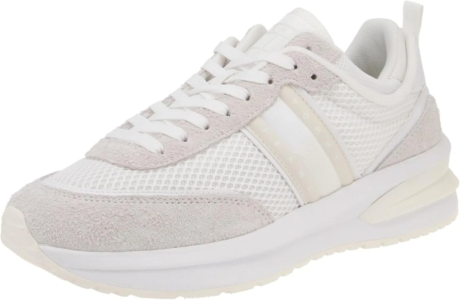 Мужские кроссовки Tommy Hilfiger EM0EM01315 TJM Runner с кожаной подошвой - YBR-White, белый