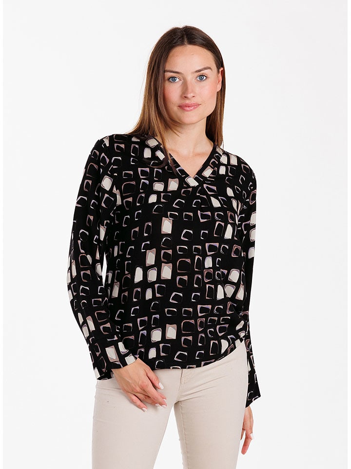 

KEY LARGO Блузка "Матрица" черного цвета