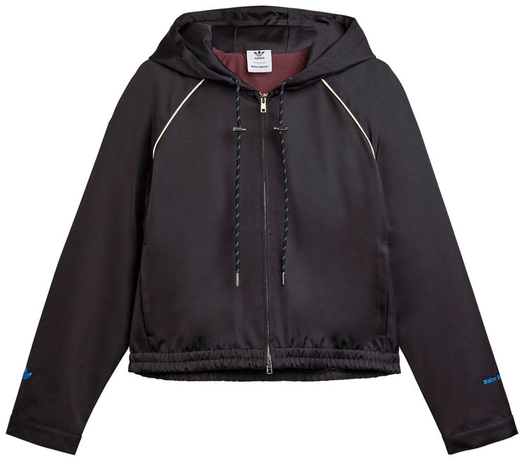 

Худи Adidas x Wales Bonner Satin, черный