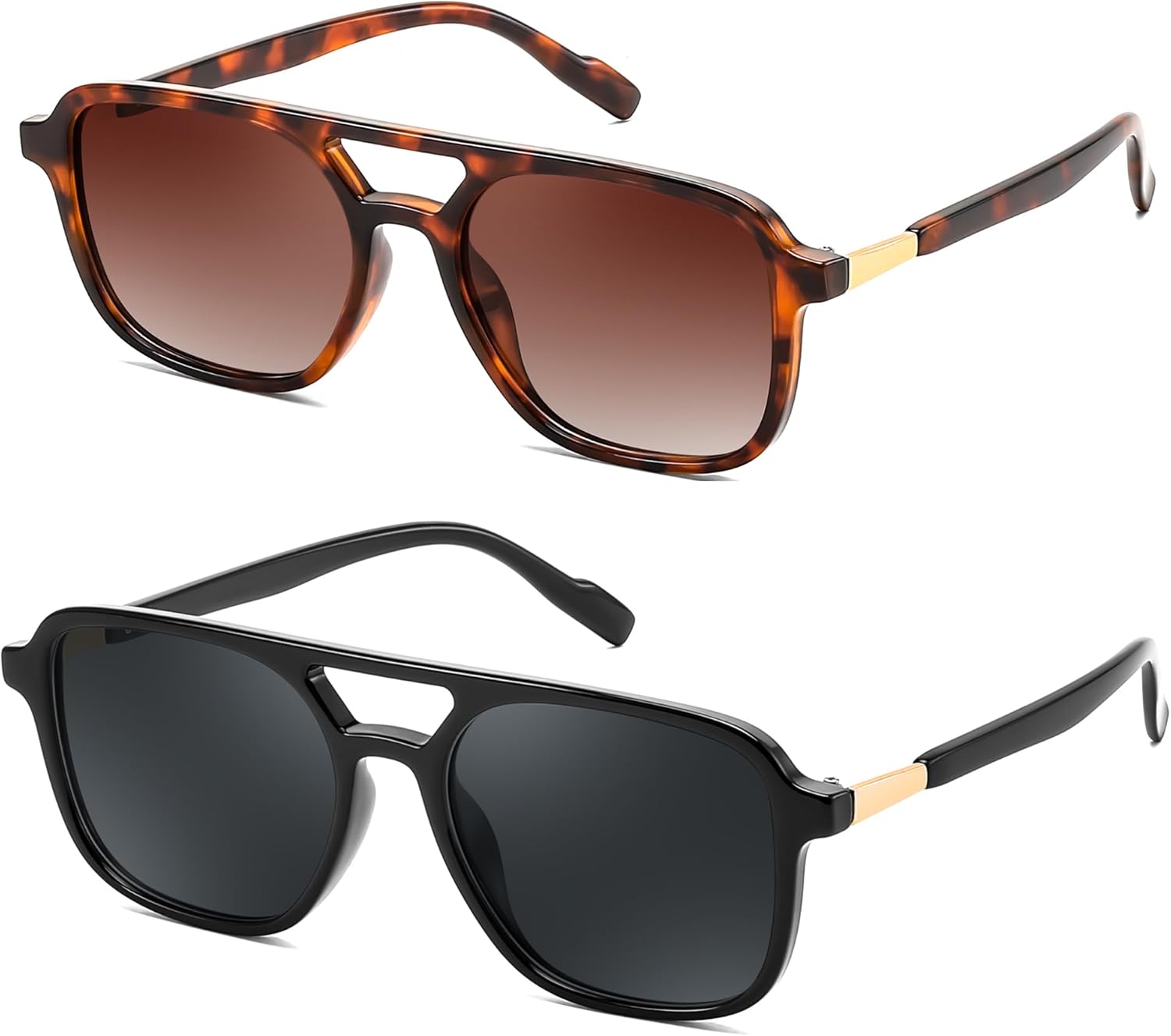 

Солнцезащитные очки FEISEDY в стиле ретро, ​​квадратные, авиаторские, для женщин и мужчин, винтажные, 70-е годы, модные, в пластиковой оправе, артикул B4158, Brown Tortoise & Black