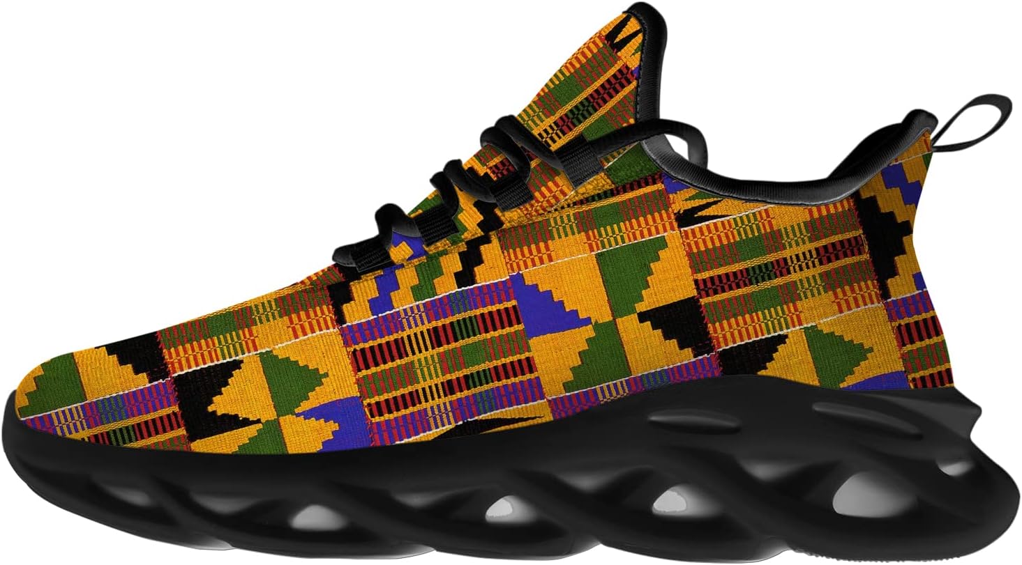 

Кроссовки Ciadoon Kente для мужчин и женщин, дорожные беговые кроссовки, спортивная ходьба, теннисные кроссовки, дышащие, подарки для мальчиков и девочек, Multicolor