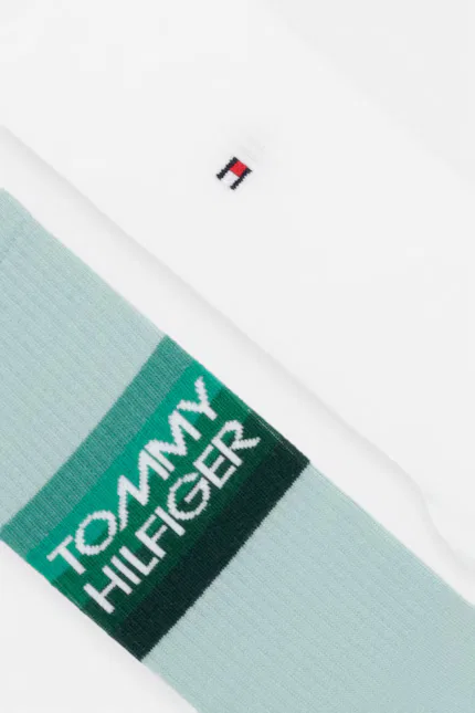 Носки длинные Tommy Hilfiger, зеленый — фото 2