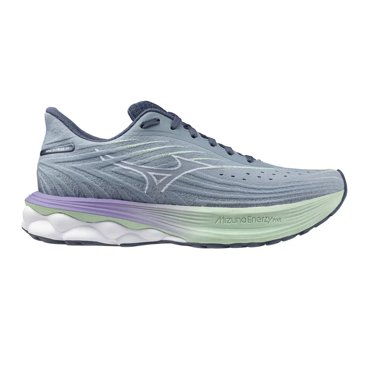 

Мужские кроссовки Mizuno WAVE SKYRISE 6(W), темно-серый/зеленый