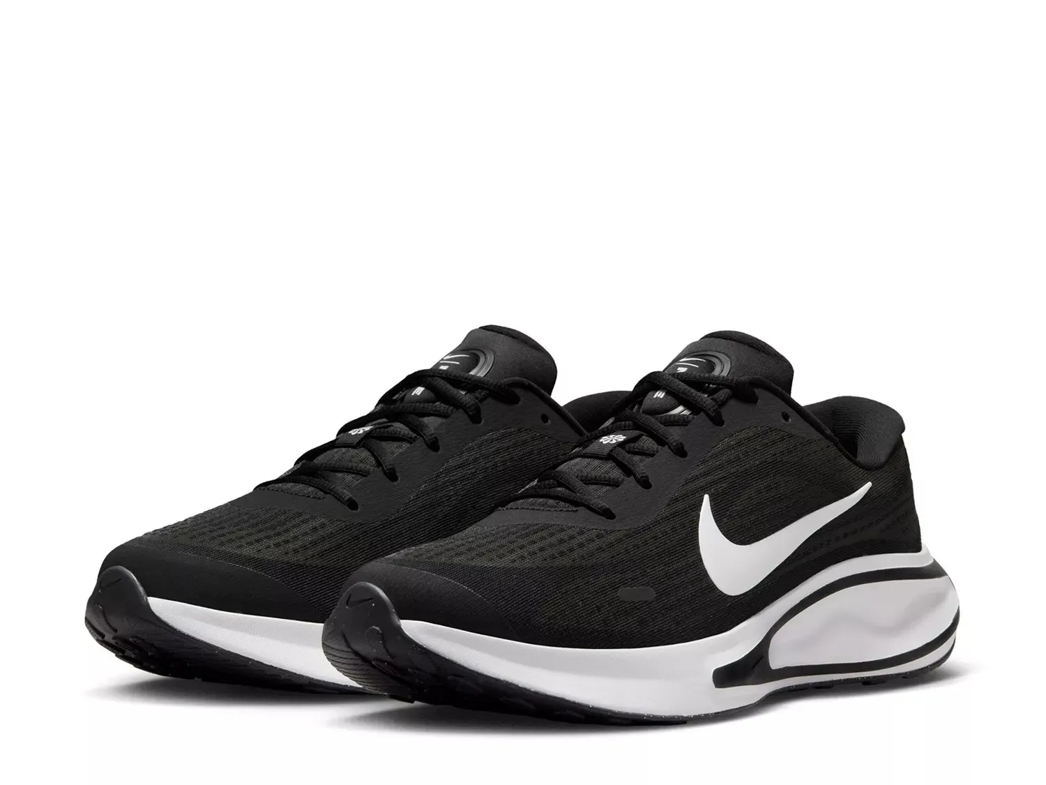 Кроссовки для бега Nike Journey Run — мужские, черные/белые — фото 3