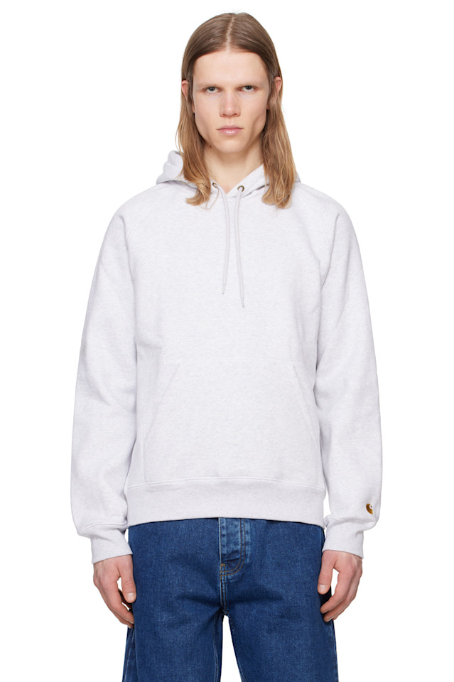 

Толстовка Chase Carhartt Work In Progress, цвет ash heather
