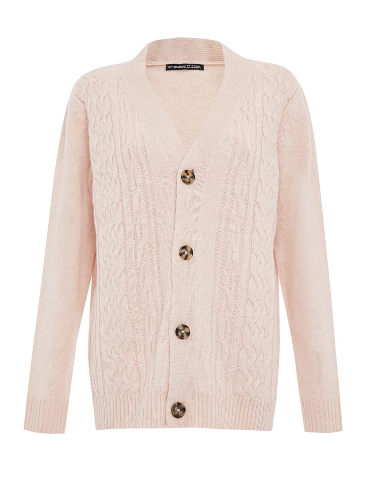 

Кардиган Threadbare, цвет blush pink