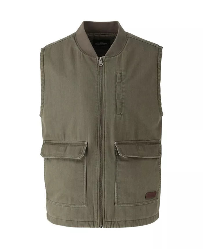 

Жилет Big & Tall Stone Wash Herringbone All Year Thorogood, зеленый