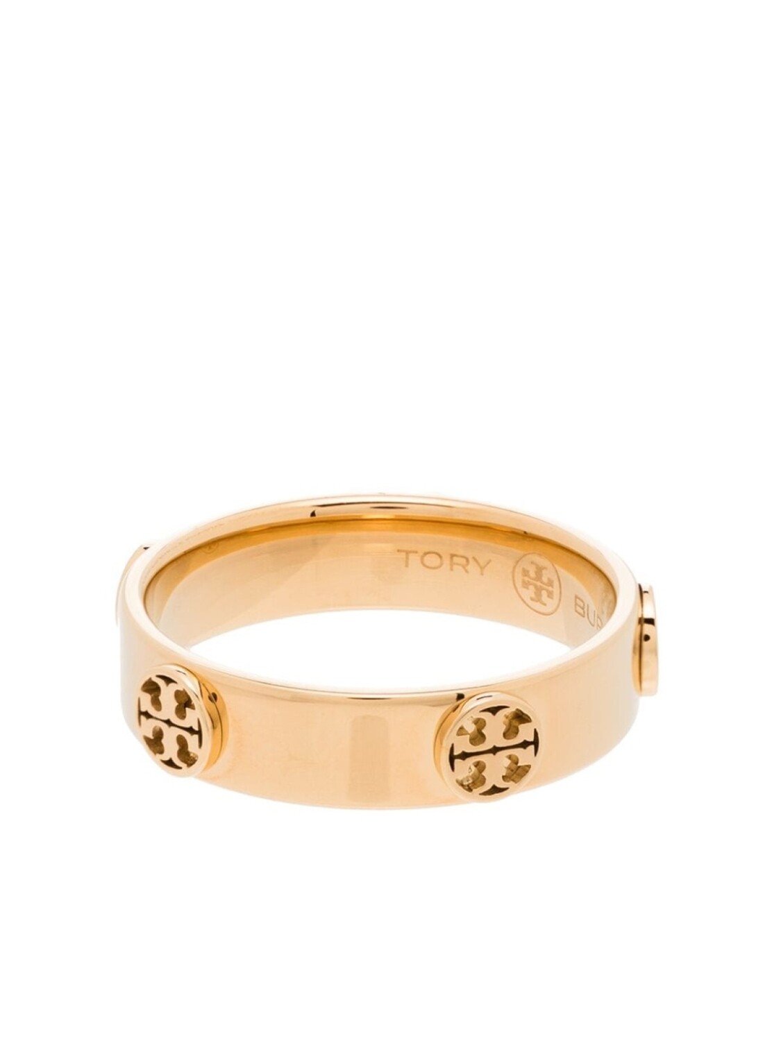 

Кольцо с логотипом Tory Burch, золотой