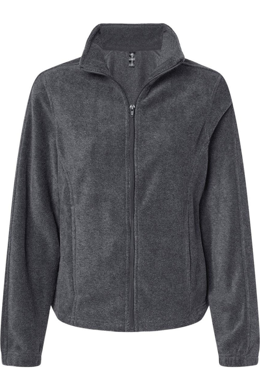 

Женская флисовая куртка Burnside с застежкой-молнией, цвет heather charcoal