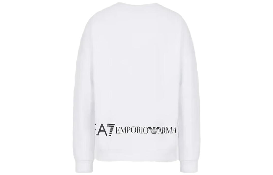 Футболка EA7 SS23 Мужская EMPORIO ARMANI Белая — фото 4
