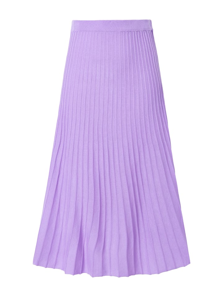 

Юбка до колена Ulla Popken Rock, цвет lavendel