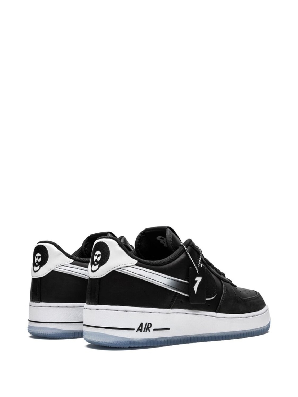 Nike кроссовки x Colin Kaepernick Air Force 1 '07 QS, черный — фото 3