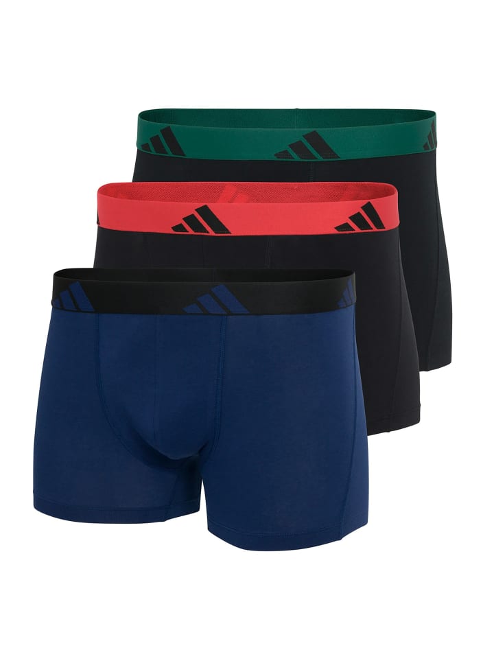 

Трусы боксеры adidas, цвет schwarz/dunkelblau/rot