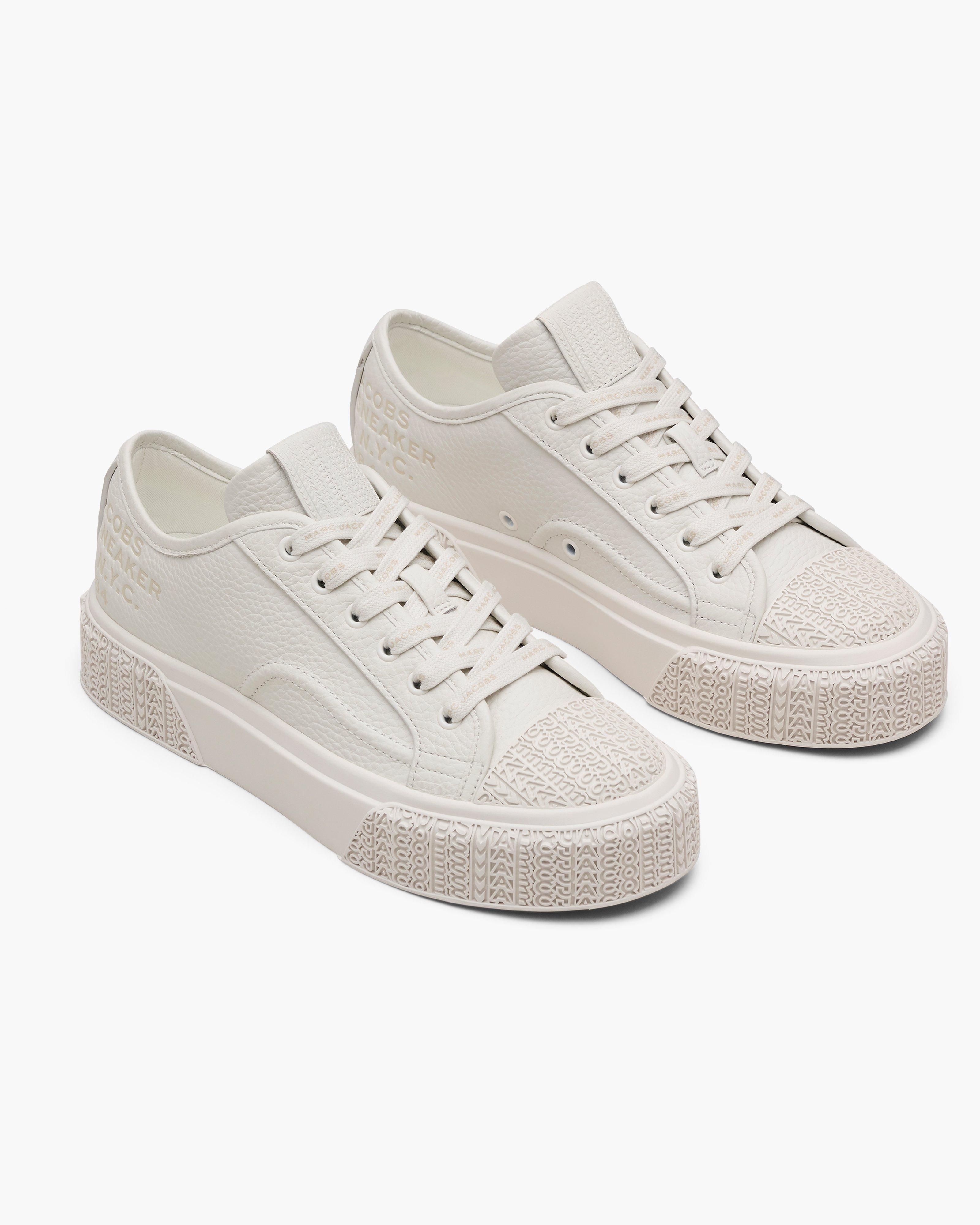 Кожаные кроссовки Marc Jacobs, цвет Cotton White