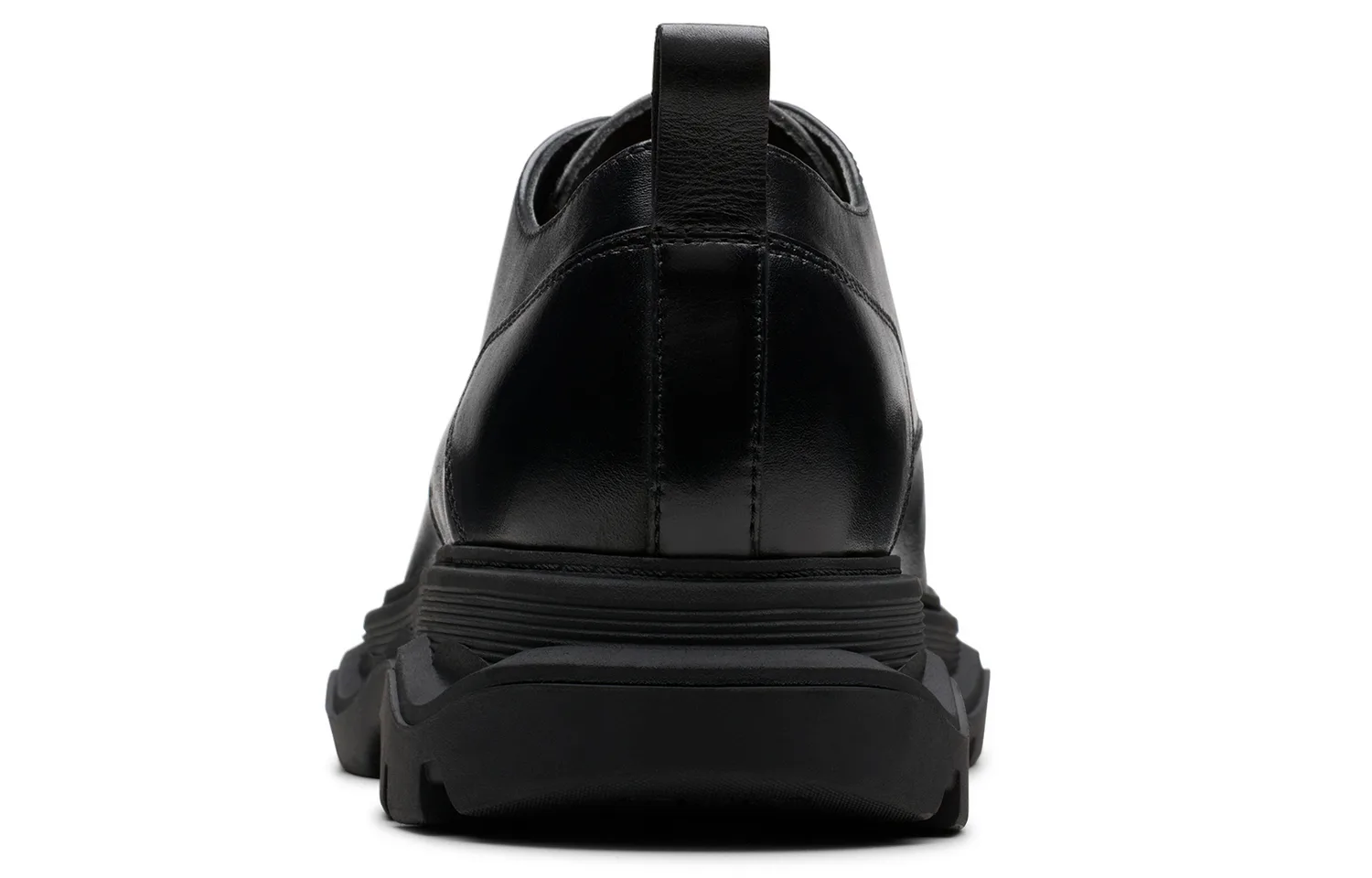 Clarks Мужские повседневные туфли из коровьей кожи черные — фото 4