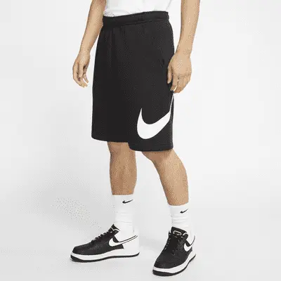 

Шорты Nike Sportswear Club, цвет Black/White/White