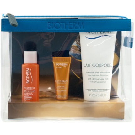 

Дорожный набор BLUE THERAPY Care Set Подарочный набор из 3 предметов Biotherm