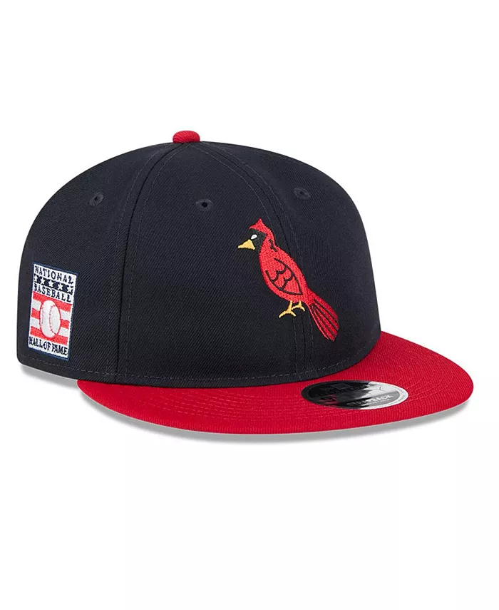 

Мужская бейсболка с синим/красным принтом St. Louis Cardinals, Зал славы бейсбольной команды, ретро-корона 9FIFTY, регулируемая New Era