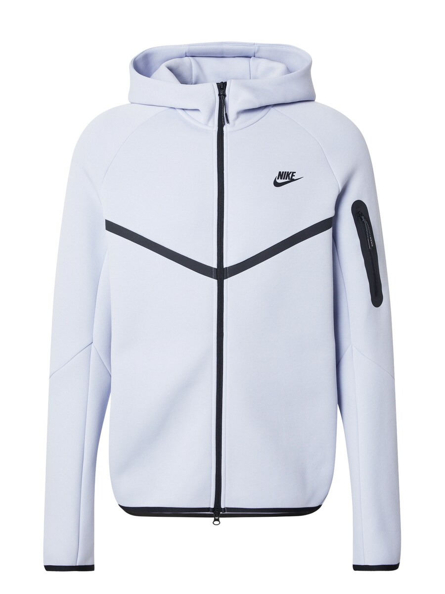 

Толстовка с капюшоном на молнии Nike Sportswear Tech Fleece, пастельный синий