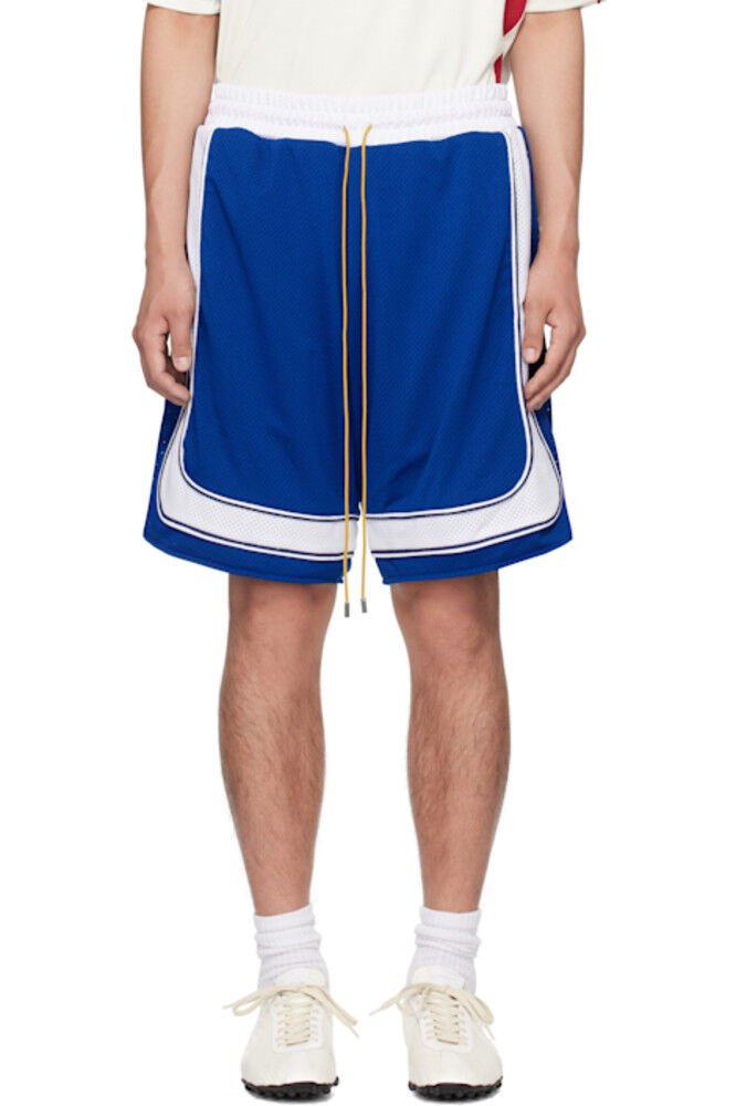 

Сине-белые баскетбольные шорты Como Rhude