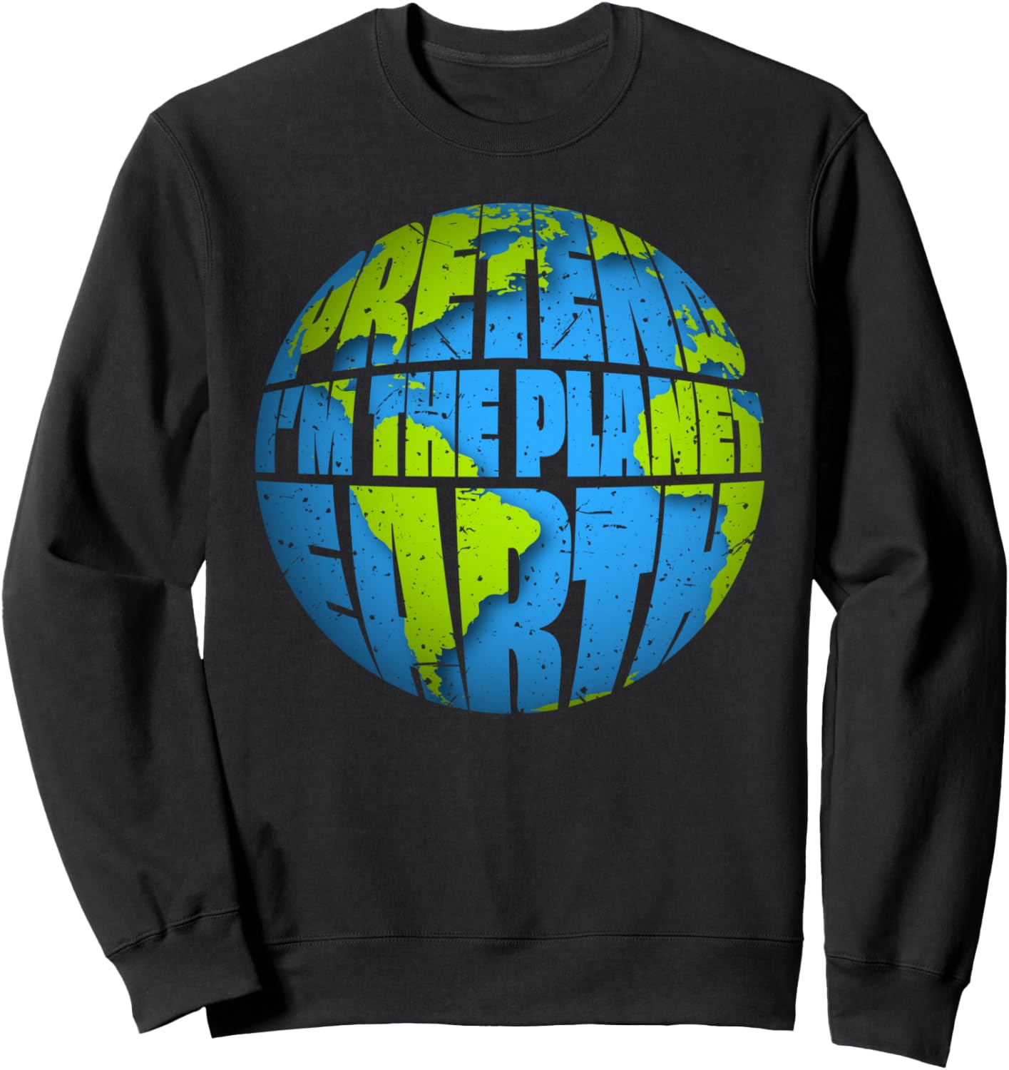 

Притворись, что я Земля. Забавная ленивая толстовка для парного костюма на Хэллоуин Astronomy Geek Matching Couple Family Astronomy T, черный