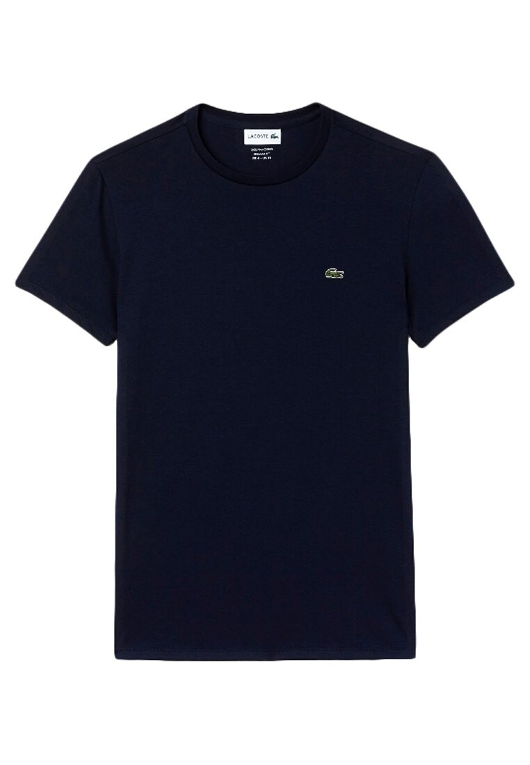 Базовая футболка Lacoste, морская — фото 3