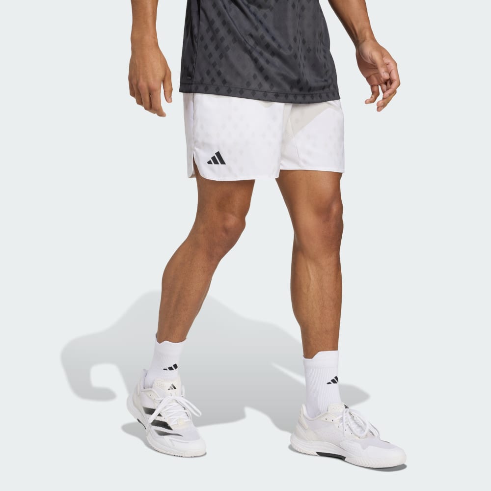 

Спортивные шорты Adidas Club Tennis Climacool Graphic Shorts, цвет White/Dash Grey